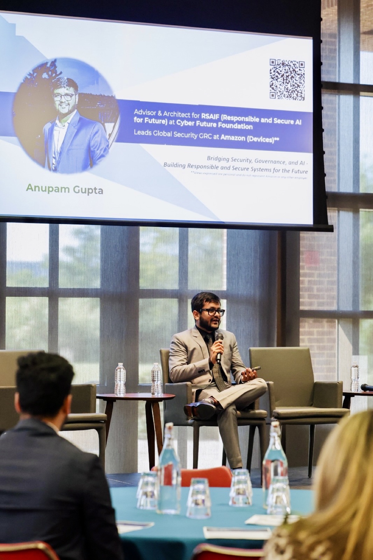 Anupam Gupta presenting RSAIF at CFF Summit X 2025